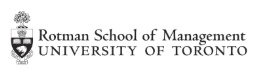 Rotman, University of Toronto
